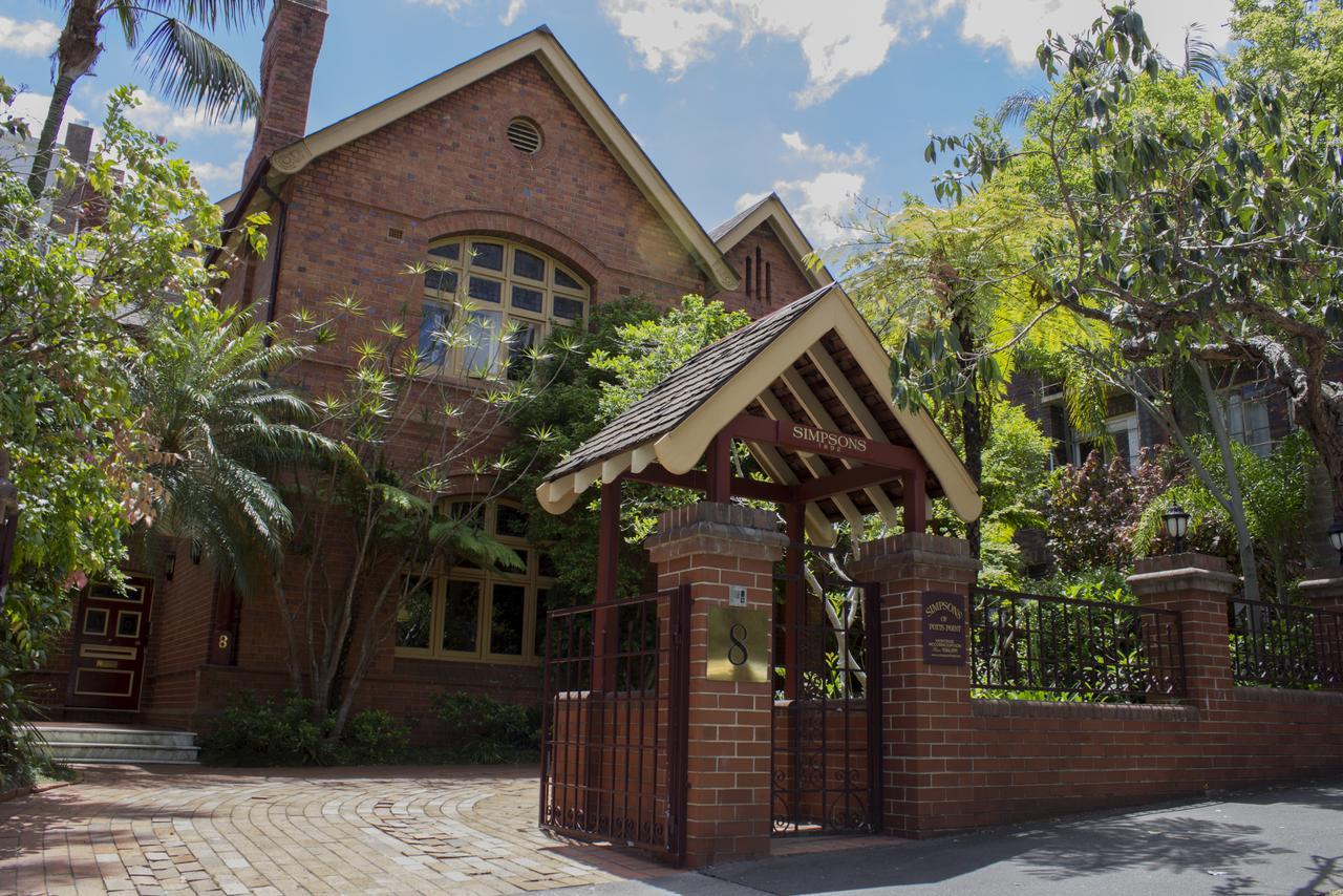 Simpsons Of Potts Point Hotel Sydney Luaran gambar
